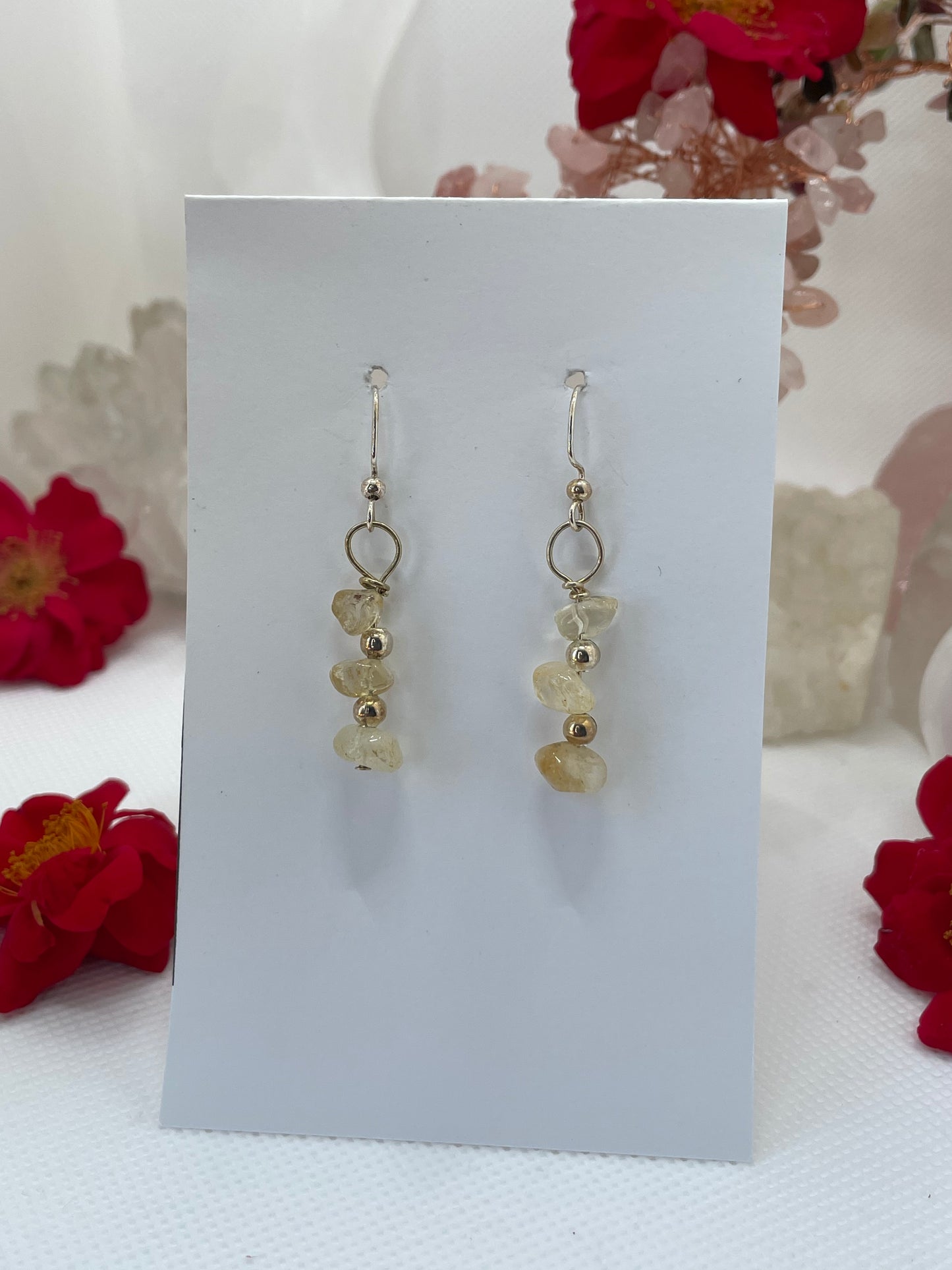 Citrine Dangle Earrings